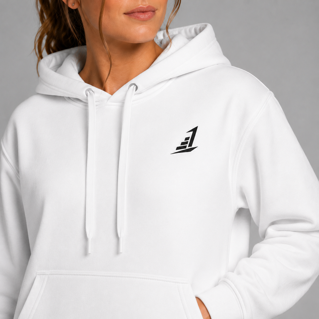 Women’s Levels Signature White Hoodie