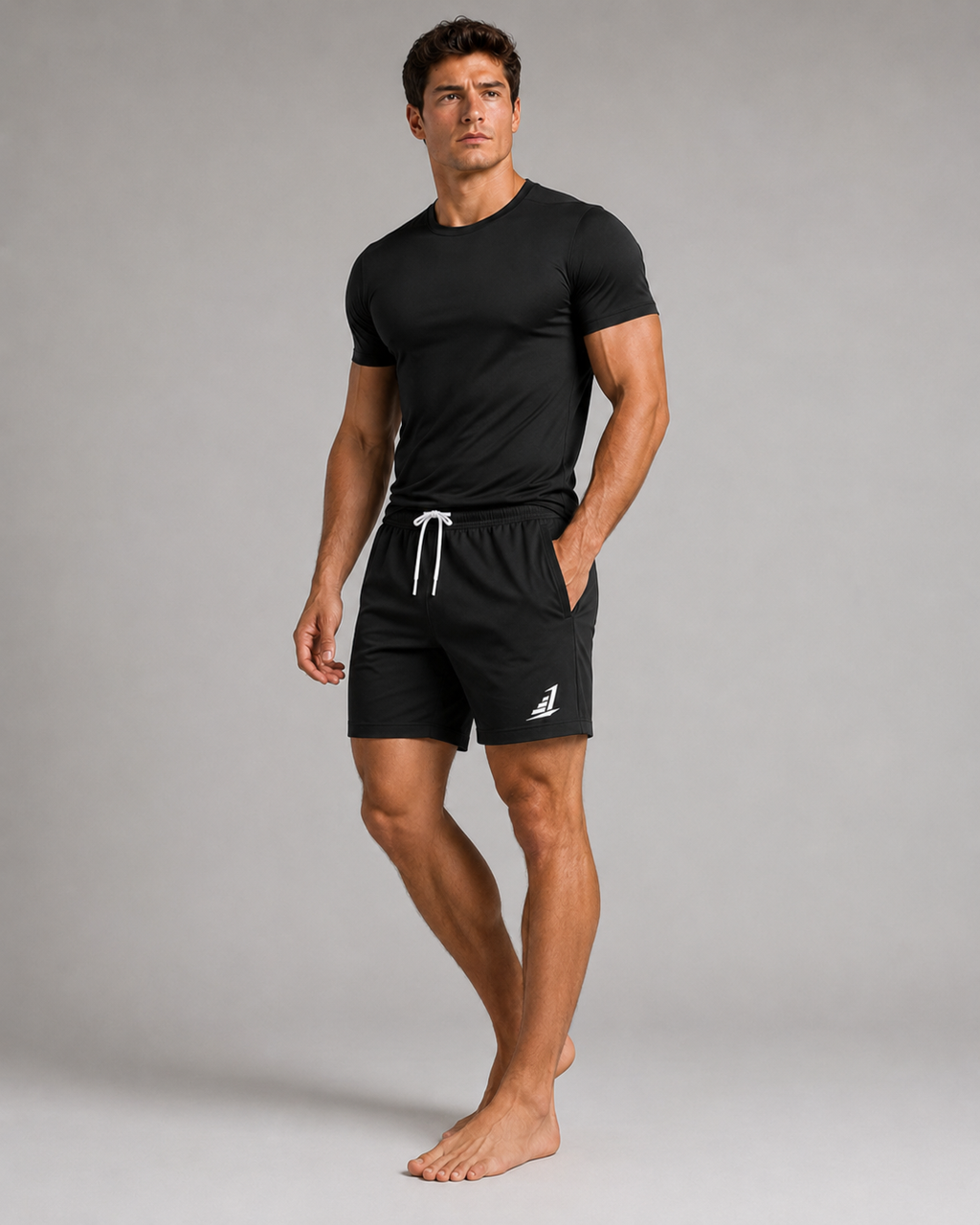Men’s Levels Performance Shorts – Black
