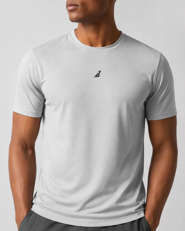 Men’s Levels Essential Training Tee – Light Grey