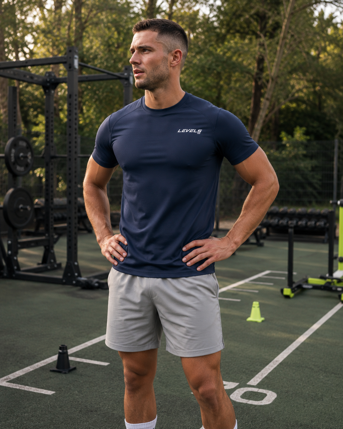 MotionForm Performance T-Shirt - Black - Grey - Navy Blue