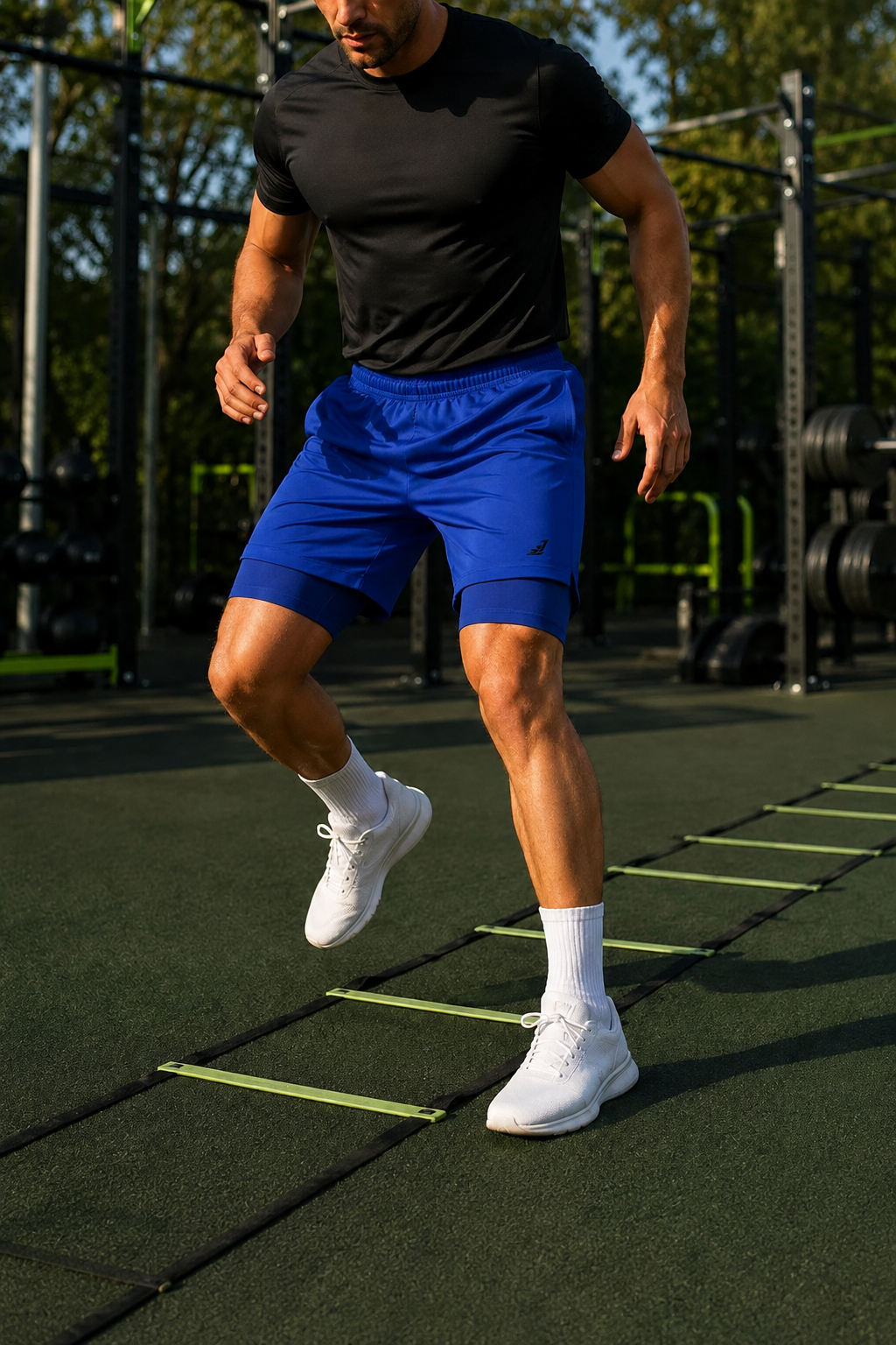 Men's Performance Shorts – Navy Blue