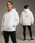 Typographic Archive Fleeced Hoodie