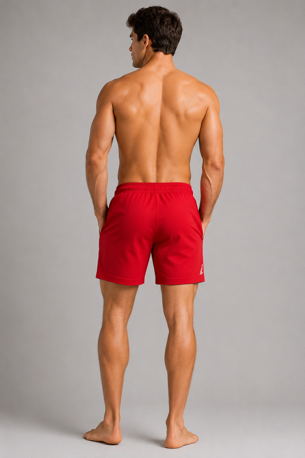 Men’s Levels Performance Shorts – Red
