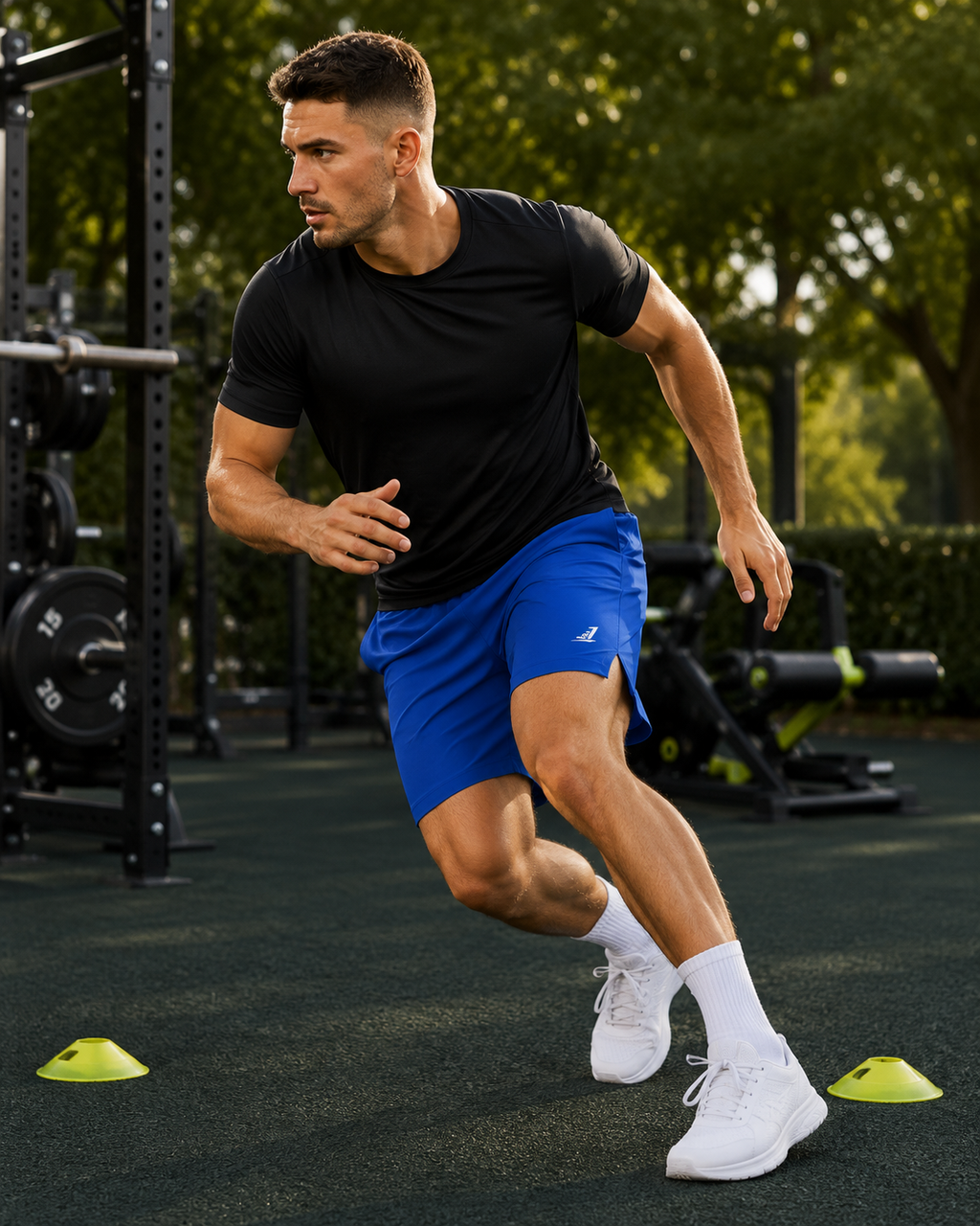Men's Performance Shorts – Royal Blue