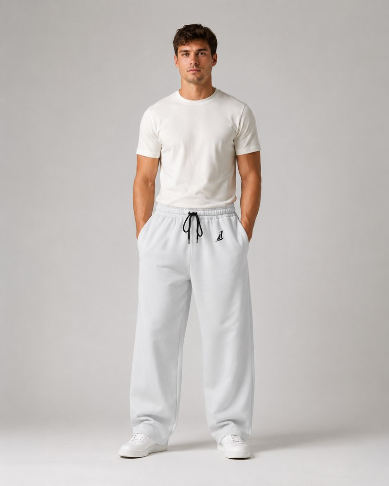Men's Light grey joggers Athletic Joggers