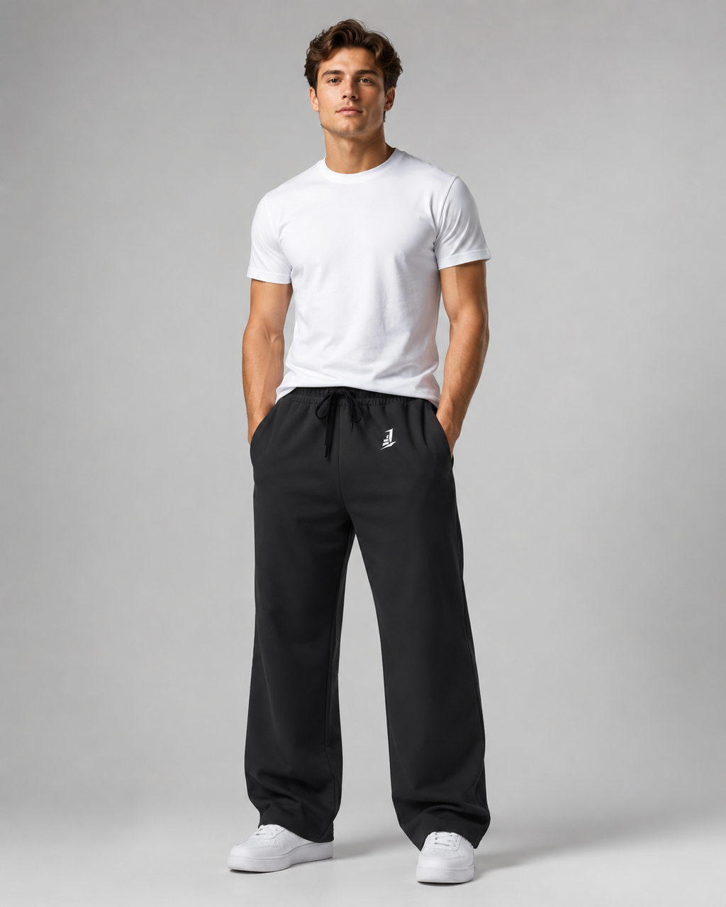 Men’s Black Athletic Joggers