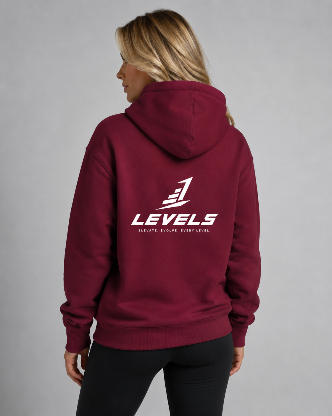 Women’s Levels Signature Red Hoodie