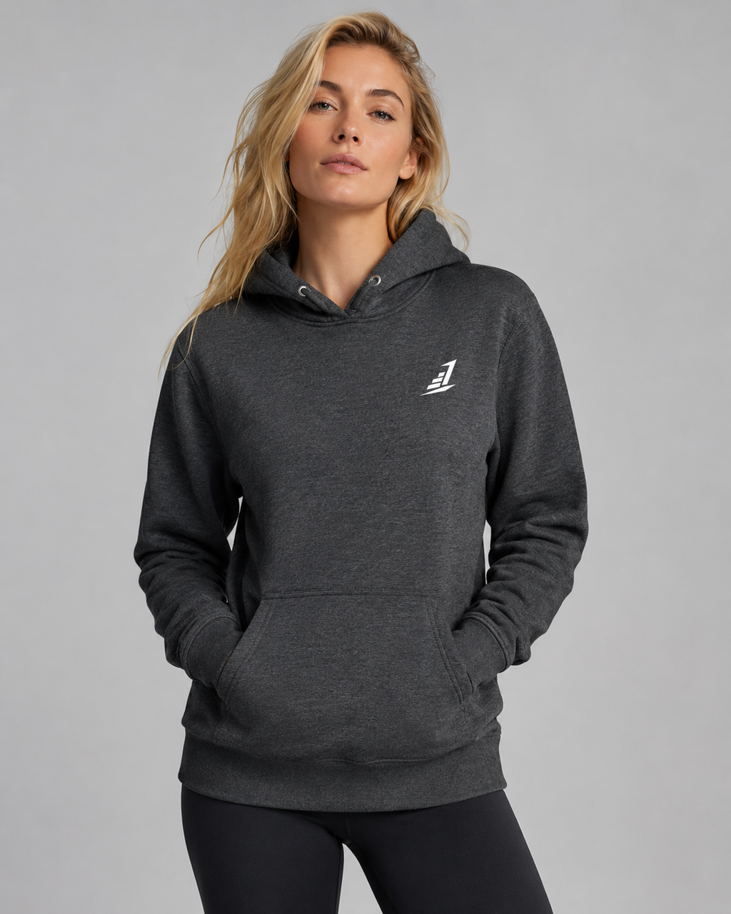 Women’s Levels Signature Dark Grey Hoodie