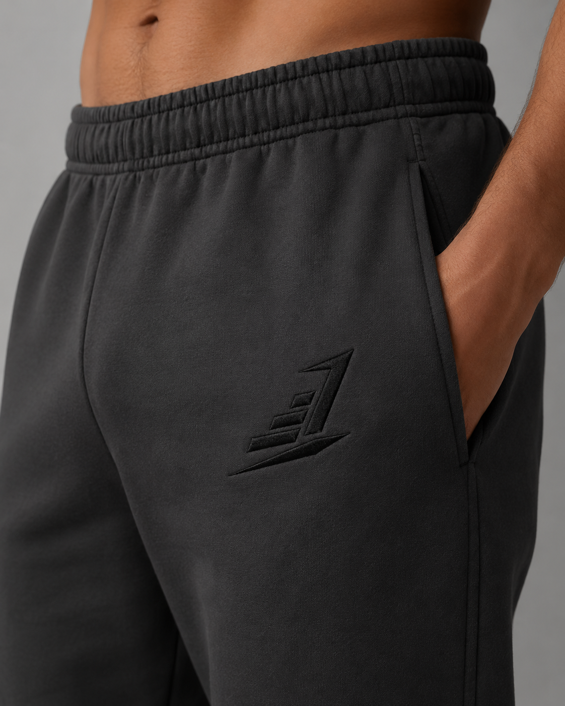Levels Men’s Relaxed Fit Joggers solid charcoal