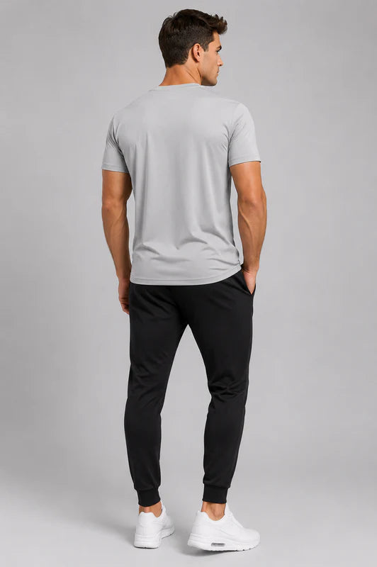 Men’s Levels Essential Training Tee – Light Grey