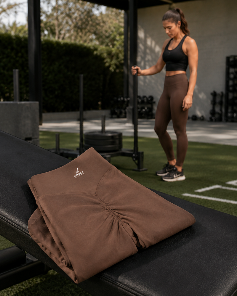 Women’s Core Brown High-Waist Leggings