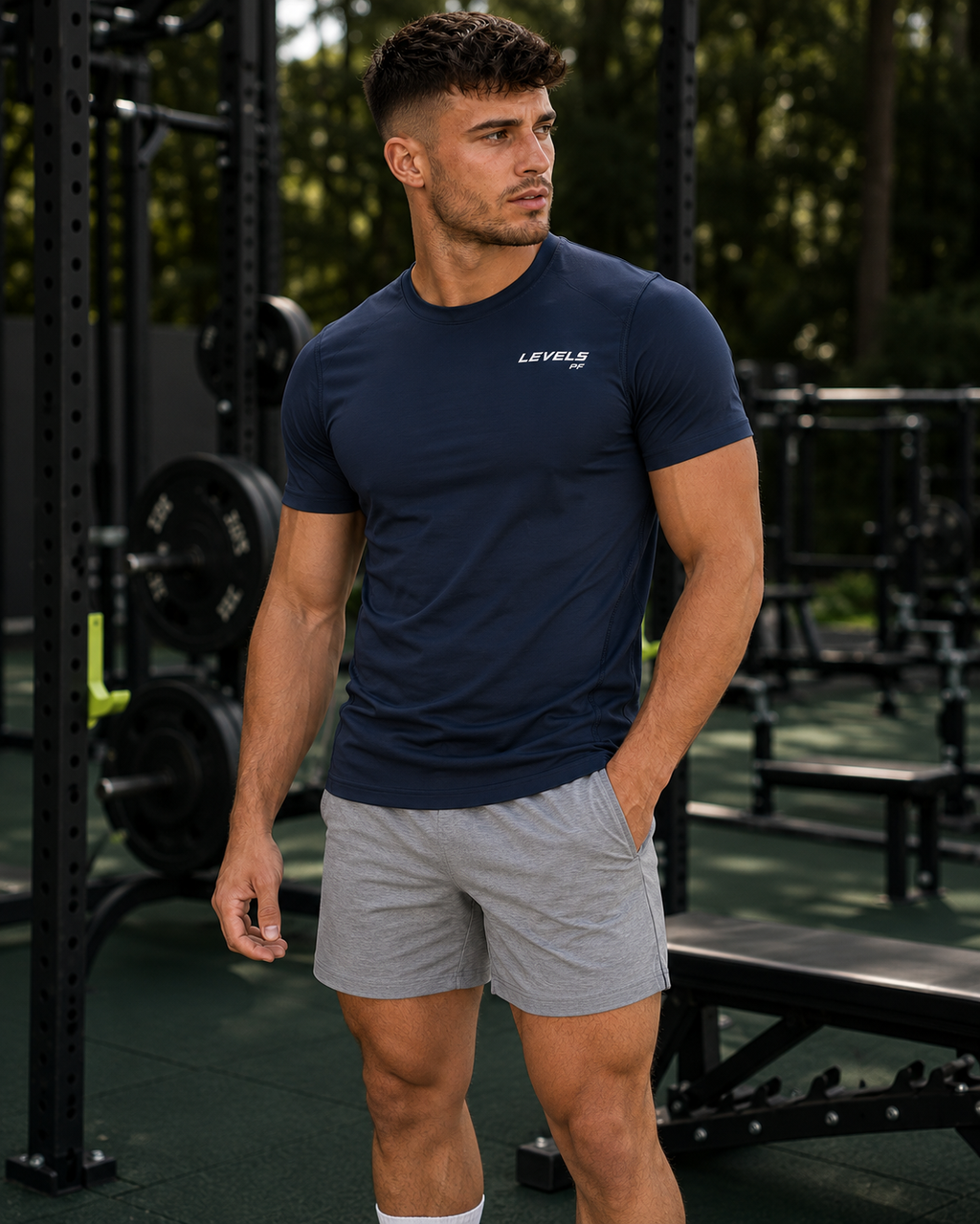 MotionForm Performance T-Shirt - Black - Grey - Navy Blue