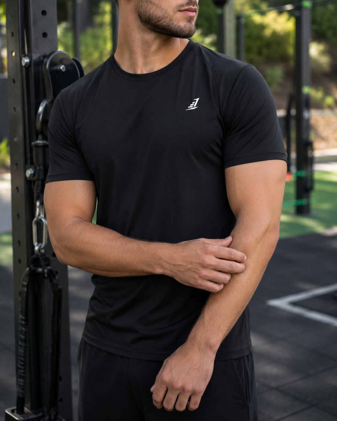 Core Regular Fit Performance T-Shirt - Red - Grey - Black - Navy Blue