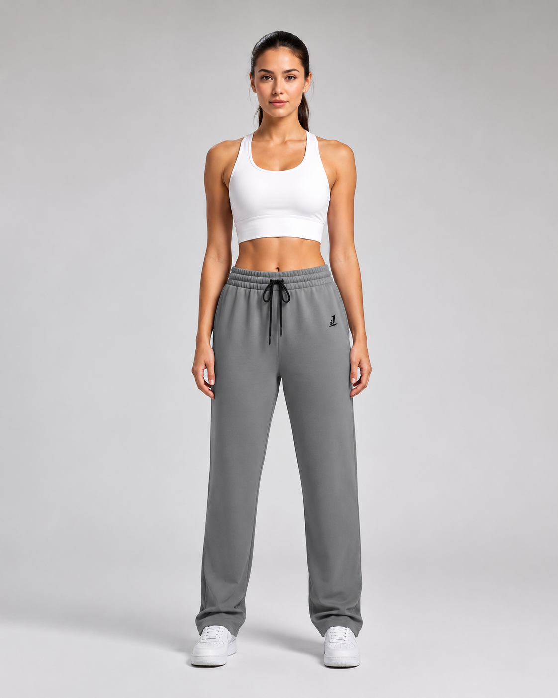 Women's Dark grey B.L Athletic Joggers