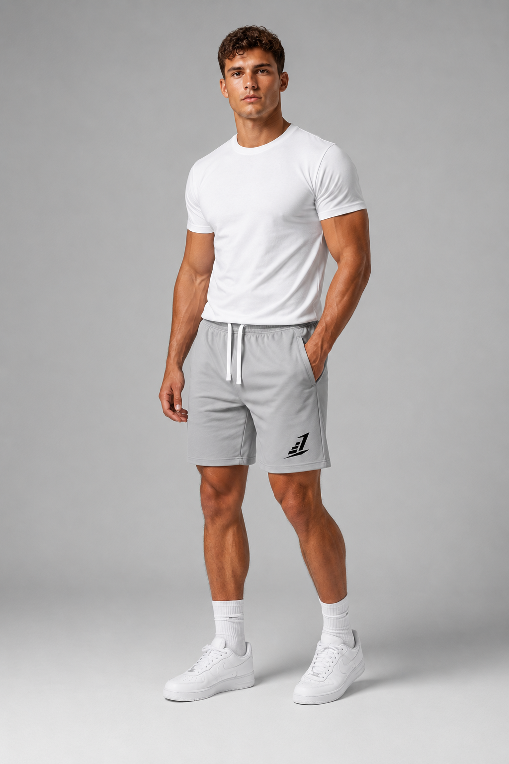 Men’s Levels Performance Shorts – Grey