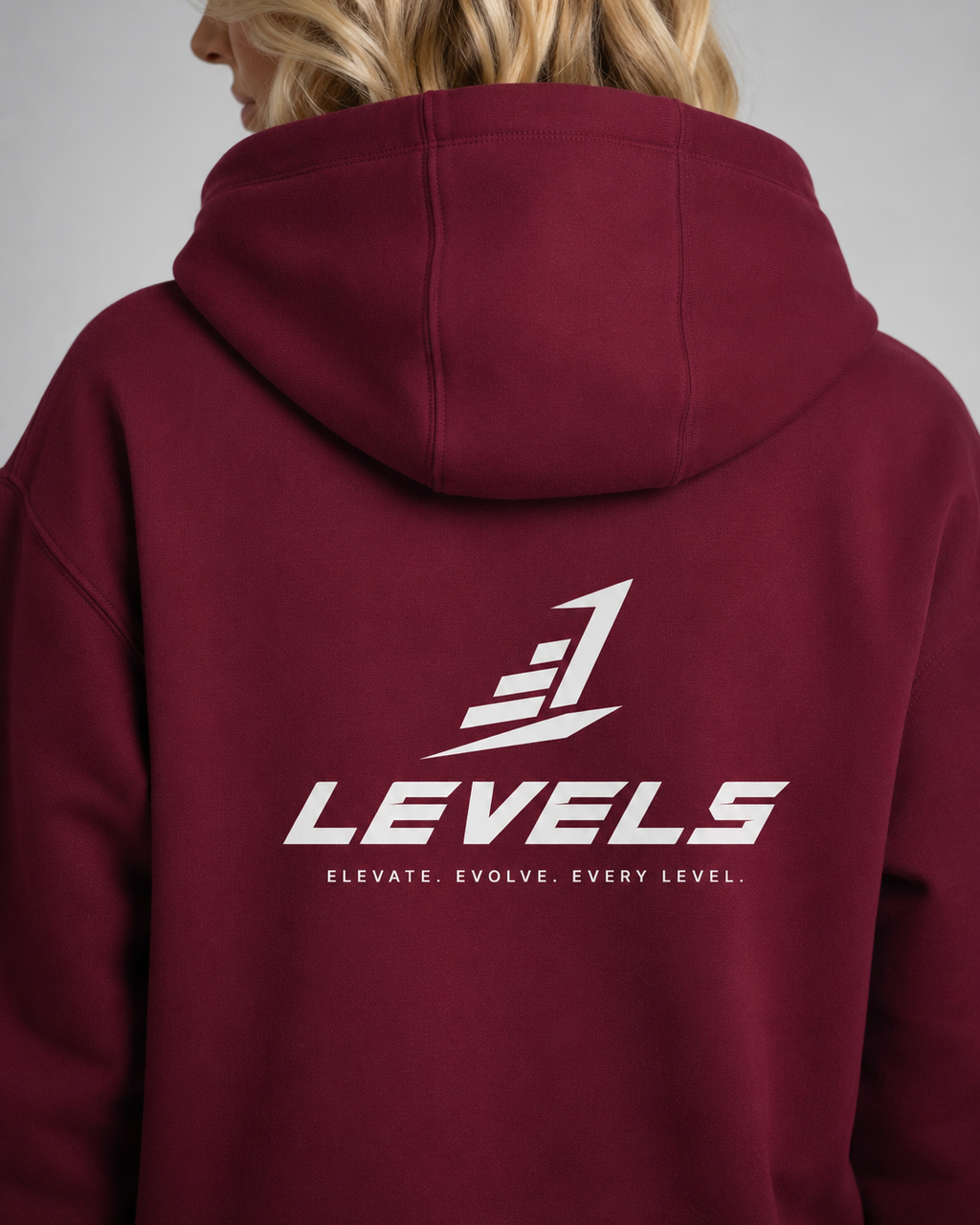 Women’s Levels Signature Red Hoodie