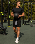 Men's Mesh Training Shorts  – Black
