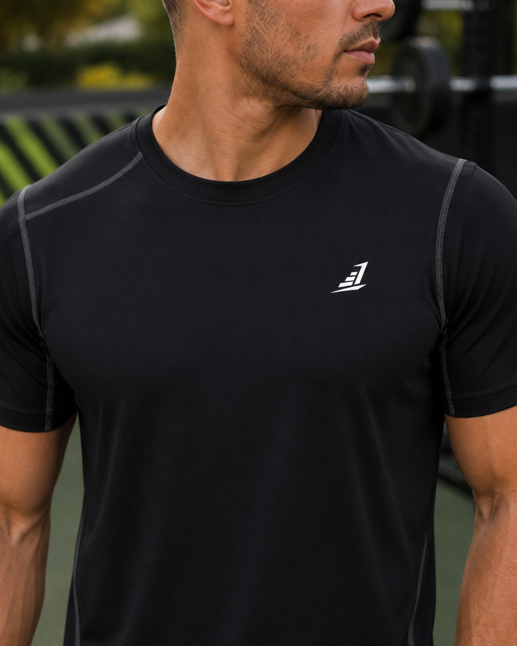 Training Division Technical T-Shirt - Black - Grey - Blue