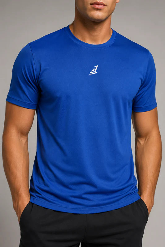 Men’s Levels Essential Training Tee – Royal Blue