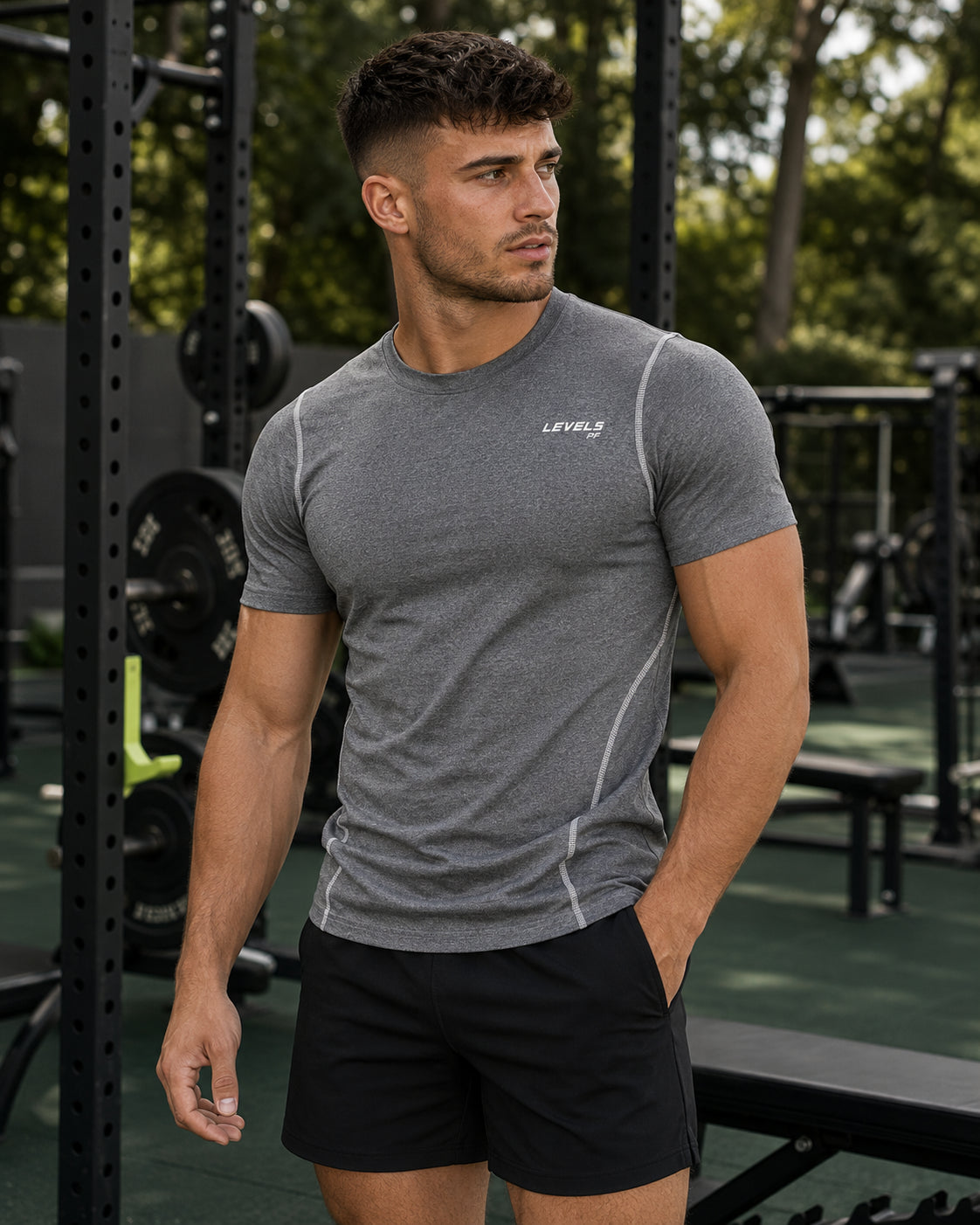 MotionForm Performance T-Shirt - Black - Grey - Navy Blue