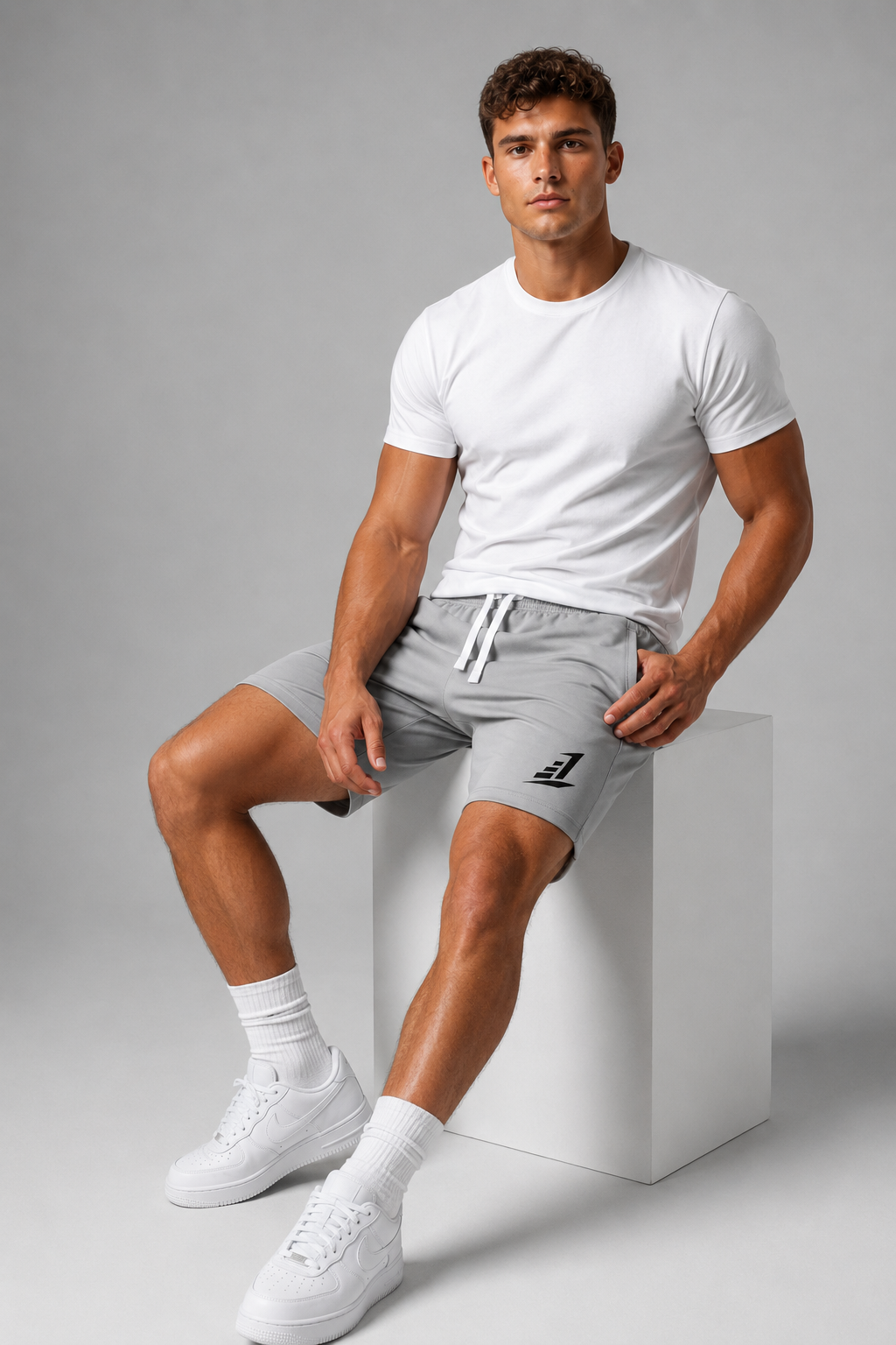 Men’s Levels Performance Shorts – Grey