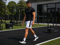 MotionFlex Drawstring Training Shorts