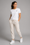 Women’s Levels Signature Embroidered Casual Tee – White