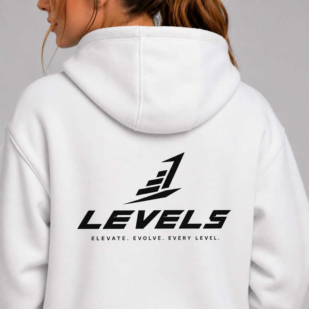 Women’s Levels Signature White Hoodie