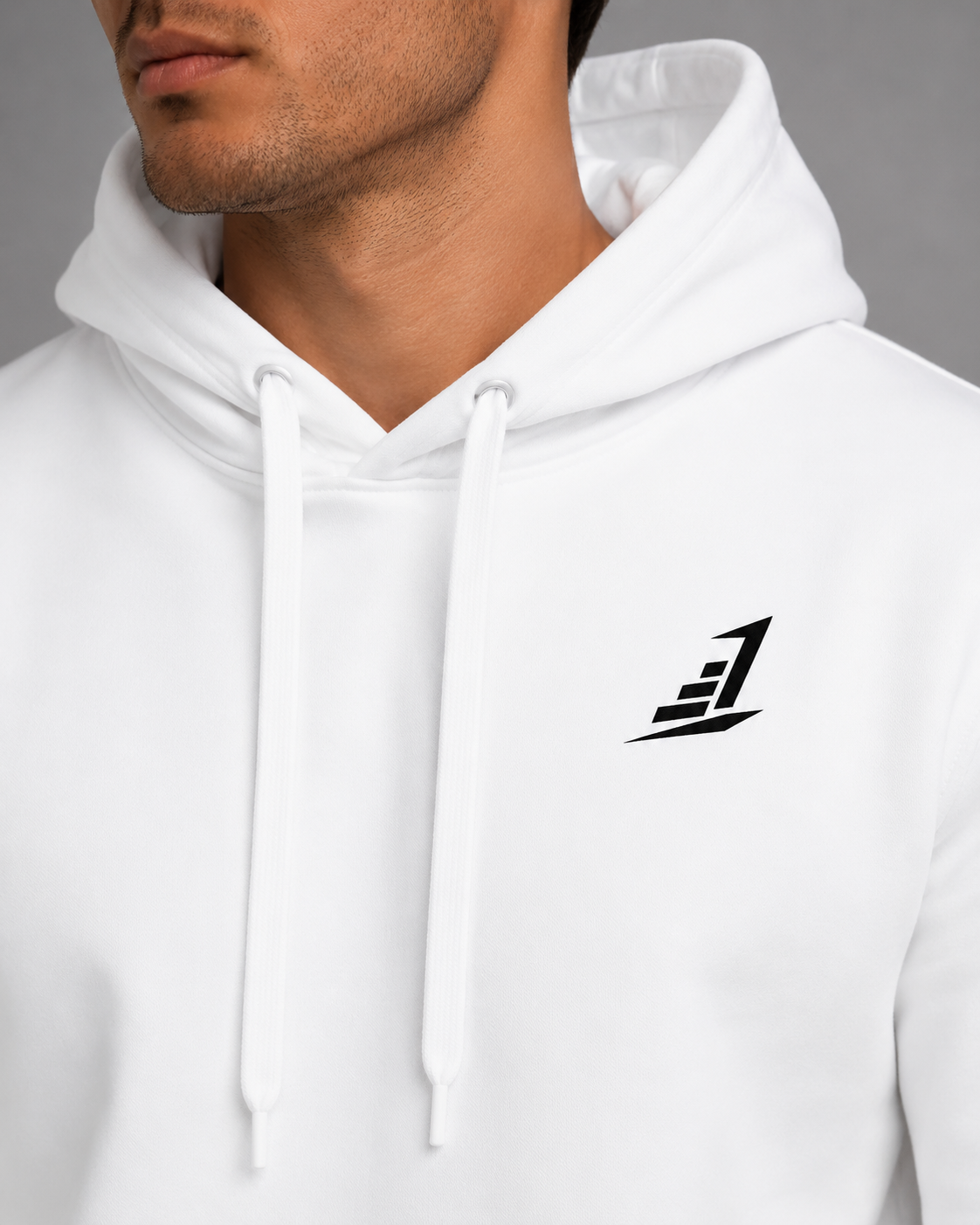 Men's Signature White Hoodie