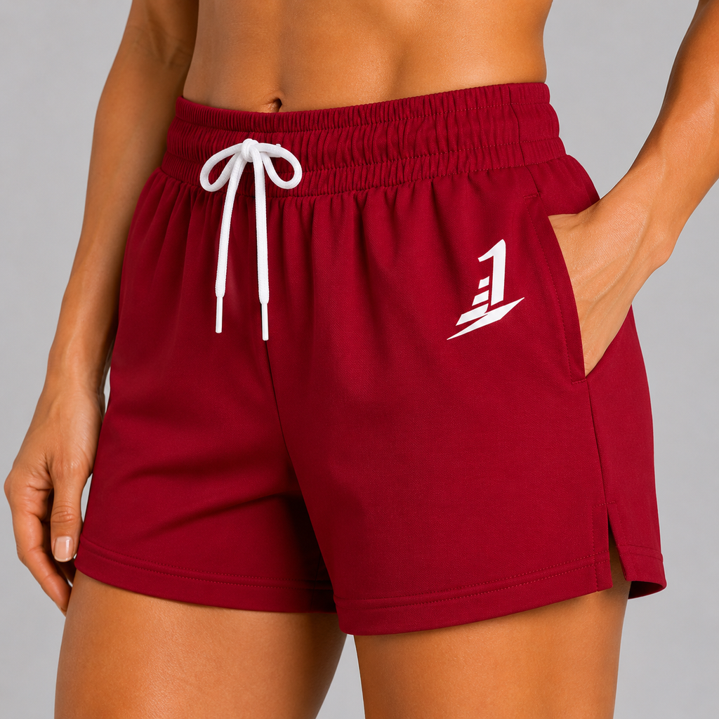 Women's Levels Signature Shorts – Red