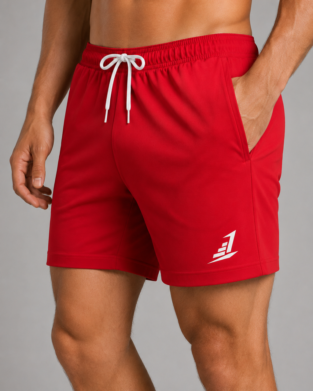 Men’s Levels Performance Shorts – Red