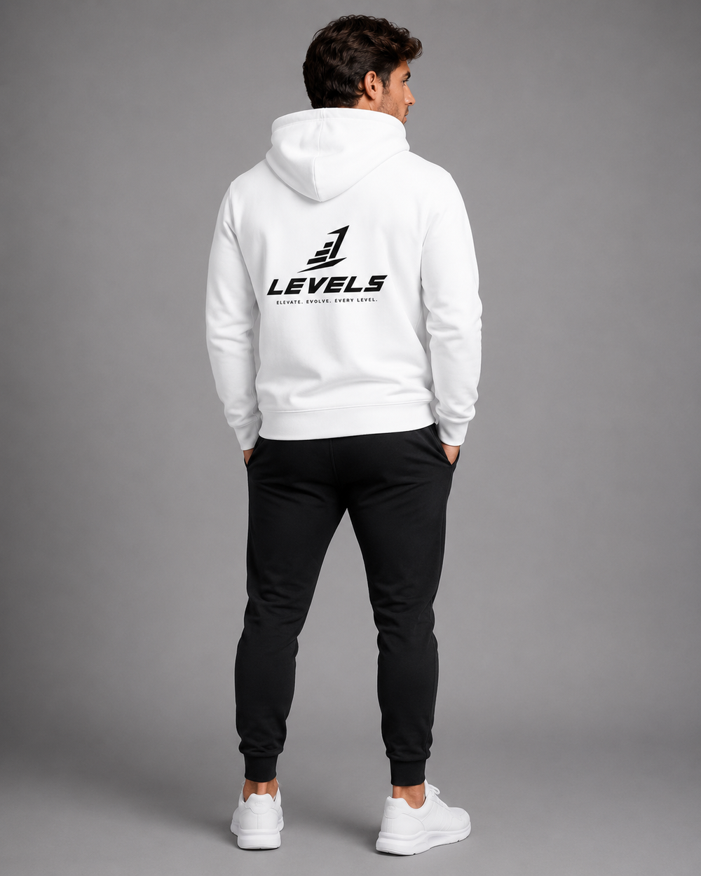 Men's Signature White Hoodie