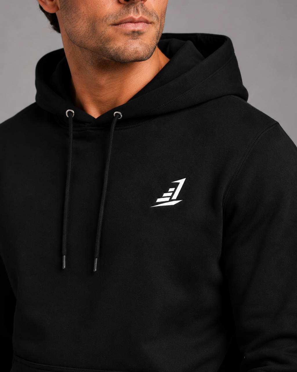 Men's Levels Signature Black Hoodie
