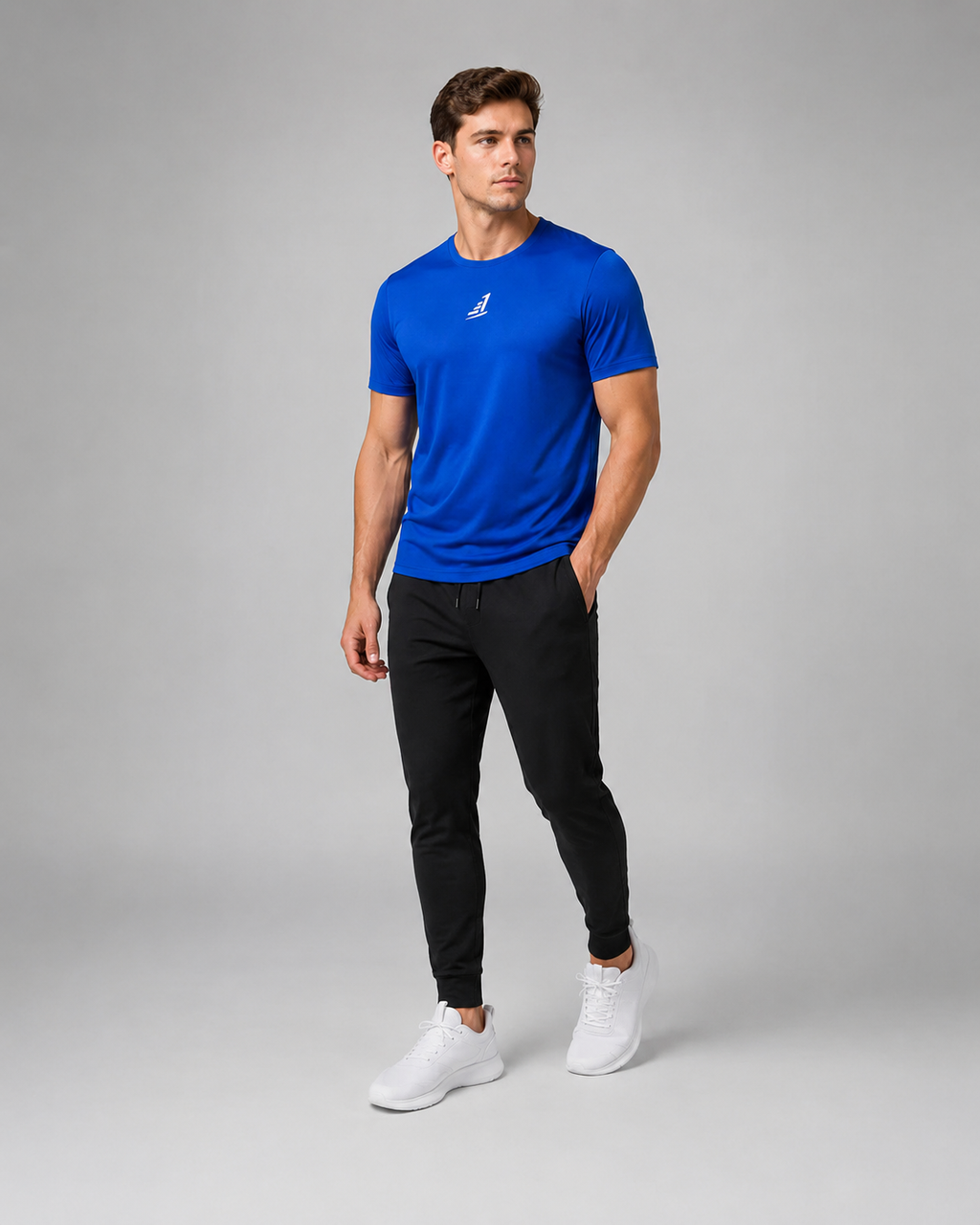 Men’s Levels Essential Training Tee – Royal Blue