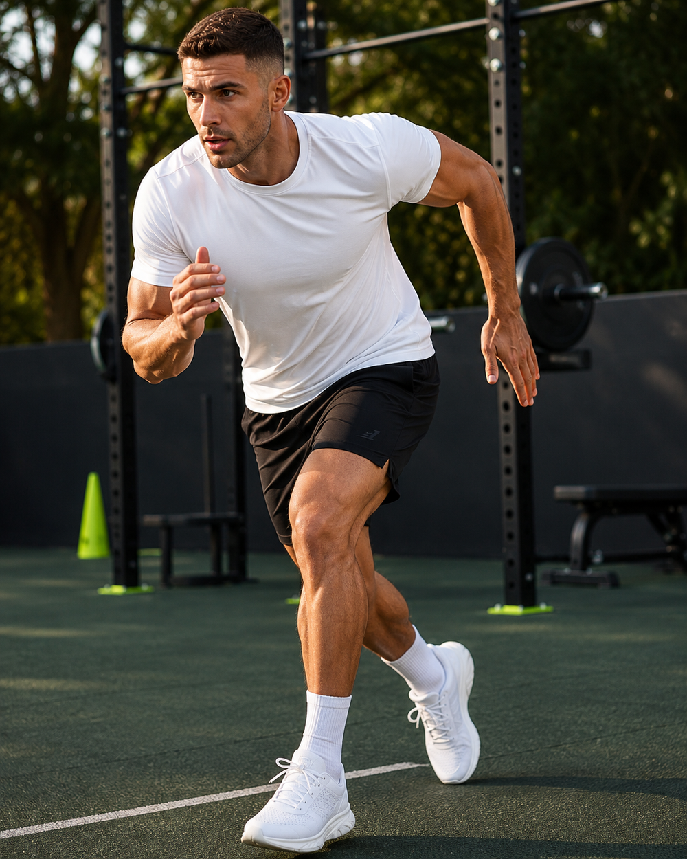 Men's Performance Shorts – Black
