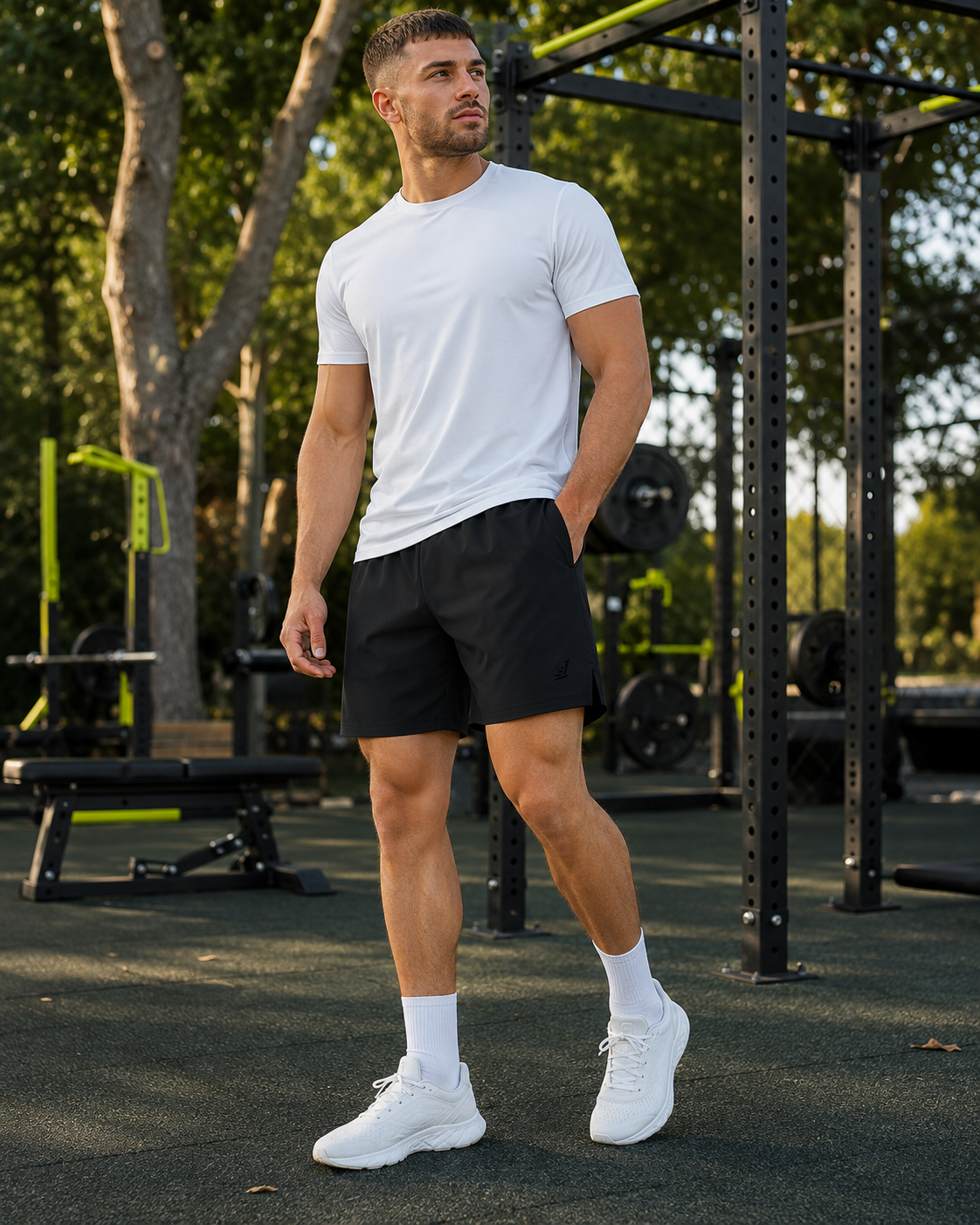 Men's Performance Shorts – Black