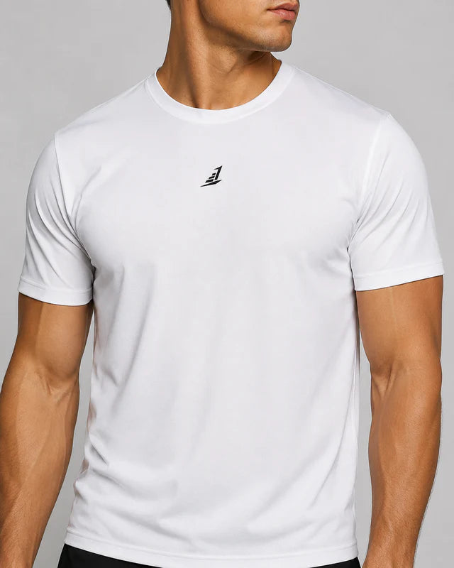 Men’s Levels Essential Training Tee – Arctic White