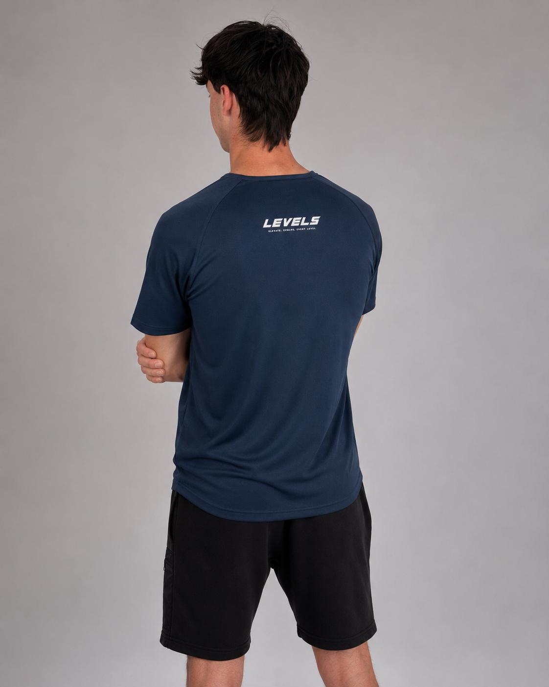Levels Essential Training T-Shirt – Navy Blue