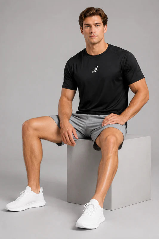 Men’s Levels Essential Training Tee – black