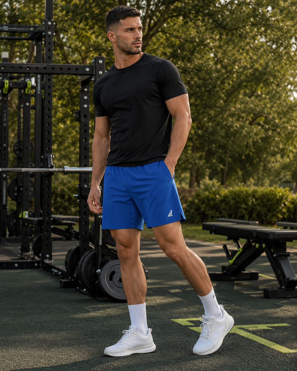 Men's Performance Shorts – Royal Blue
