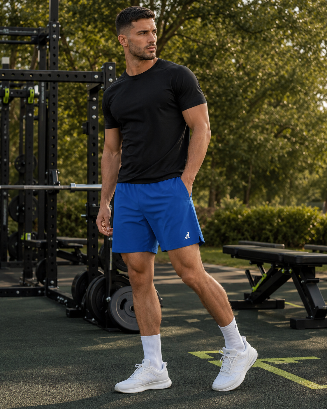 Men's Performance Shorts – Royal Blue