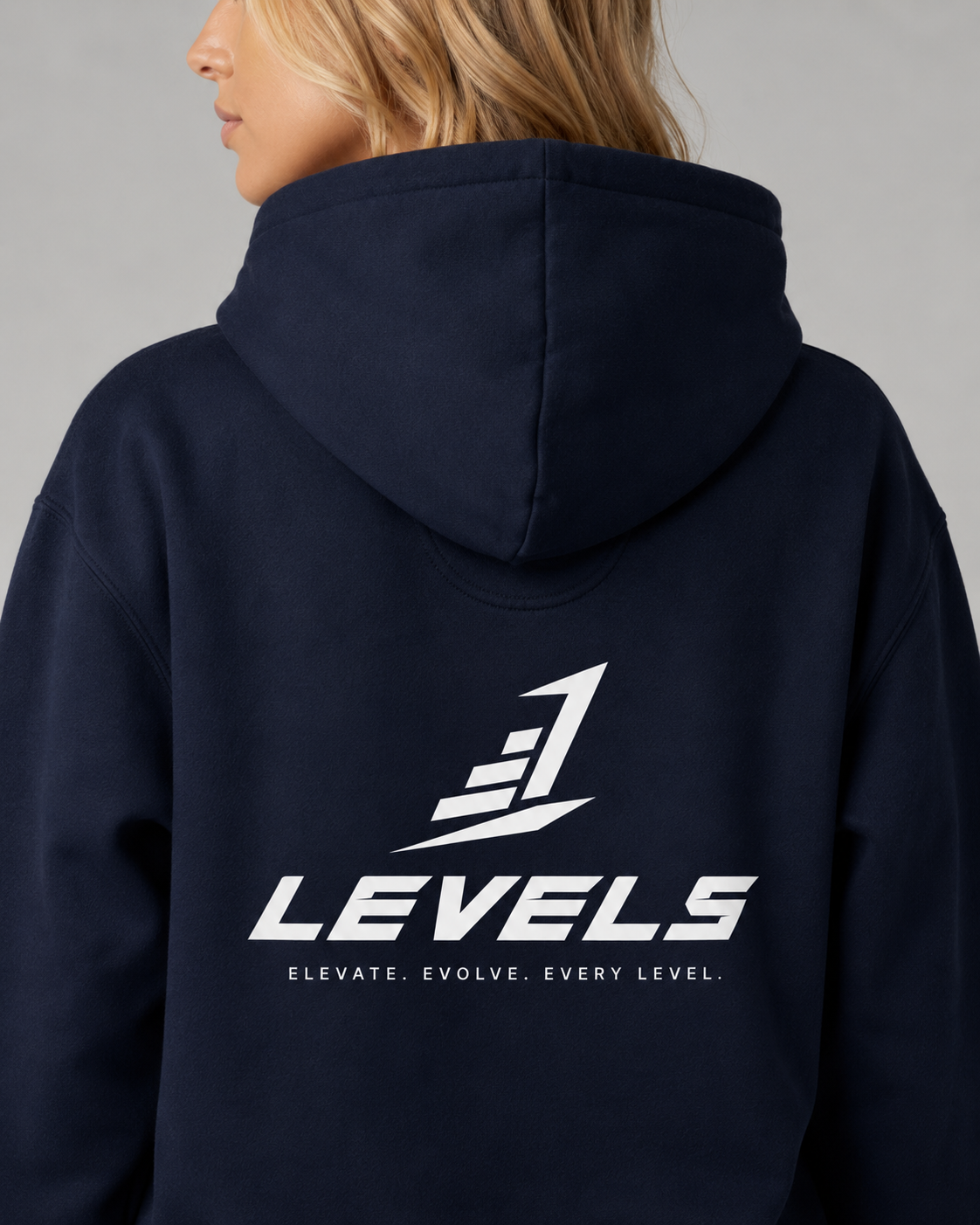 Women’s Levels Signature Navy Blue Hoodie
