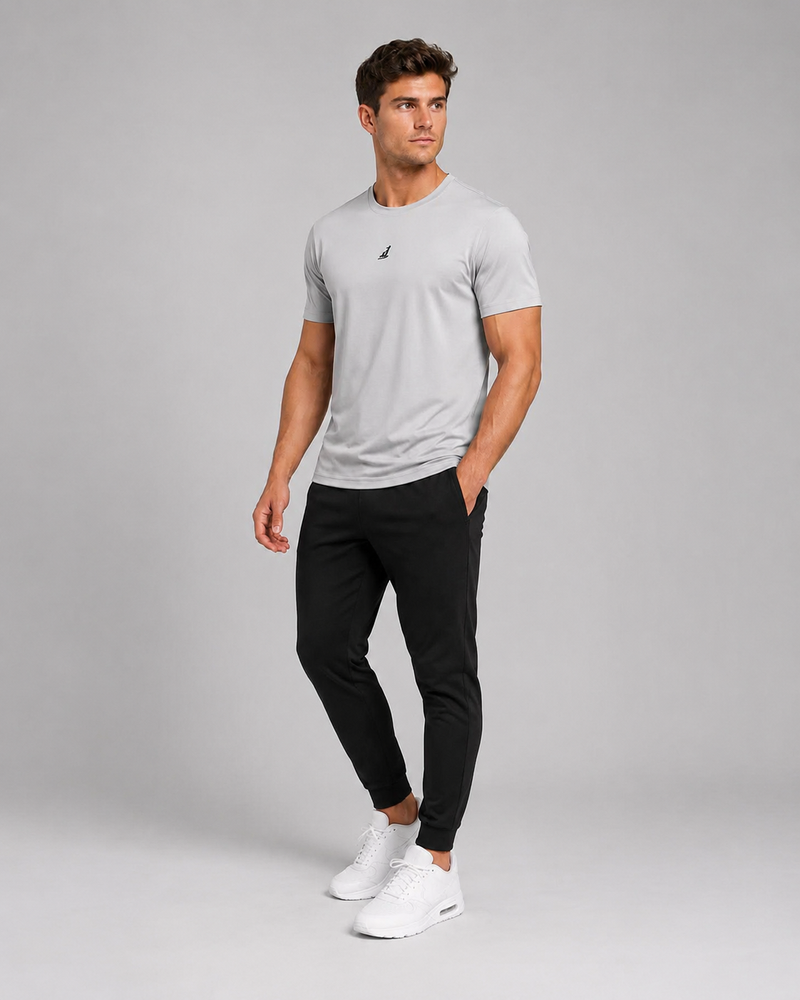 Men’s Levels Essential Training Tee – Light Grey