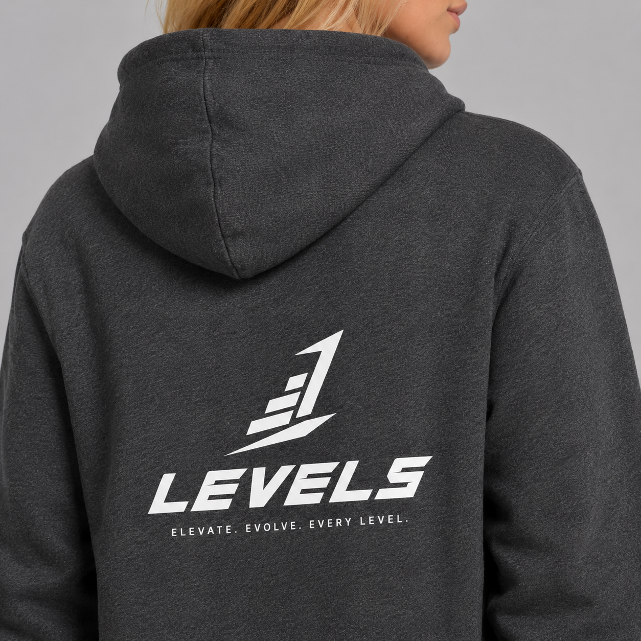 Women’s Levels Signature Dark Grey Hoodie