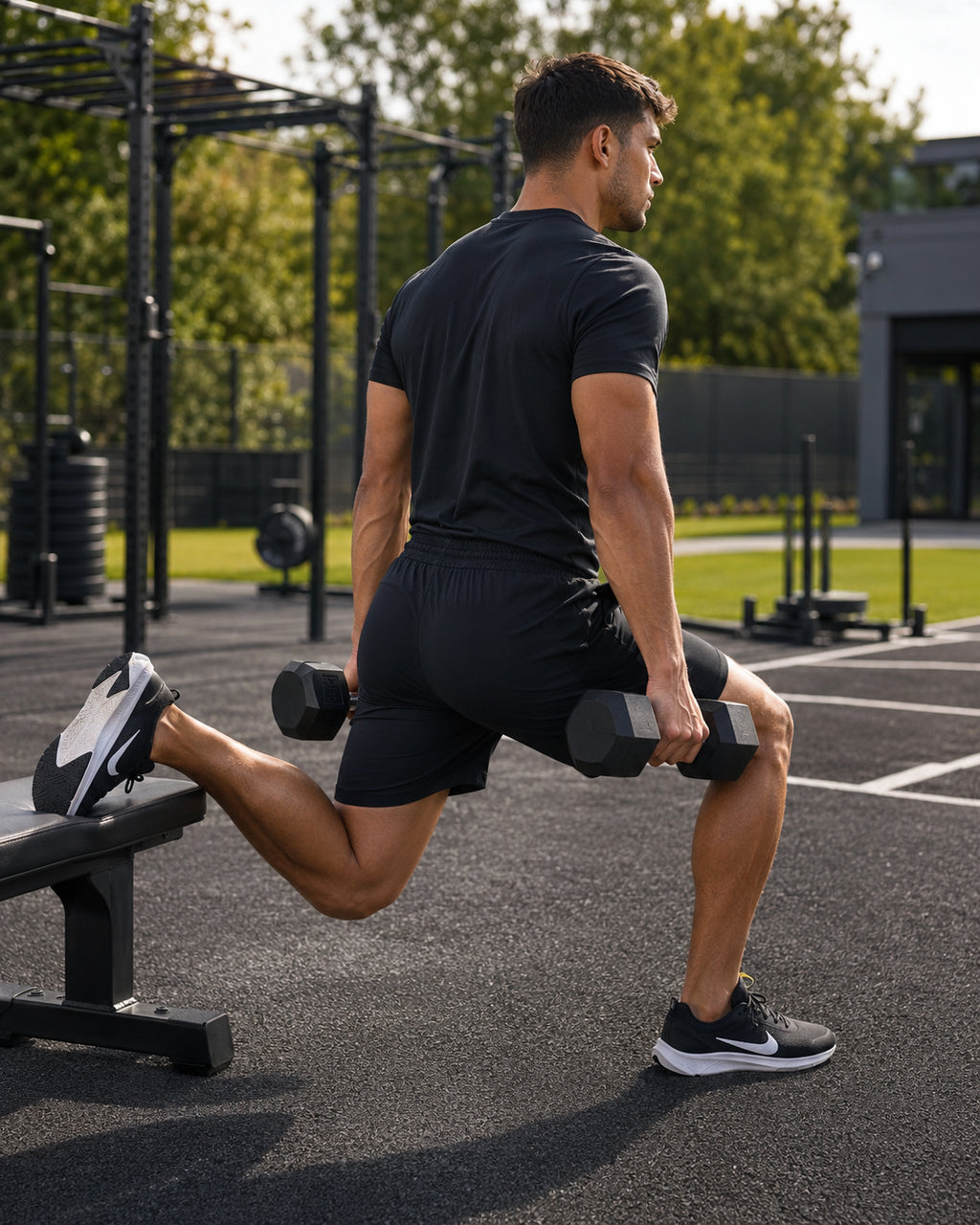 MotionFlex Drawstring Training Shorts