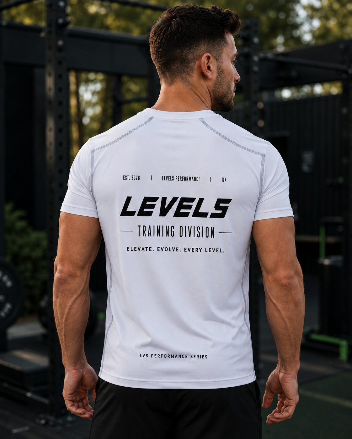Training Division Technical T-Shirt - White - Grey - Blue