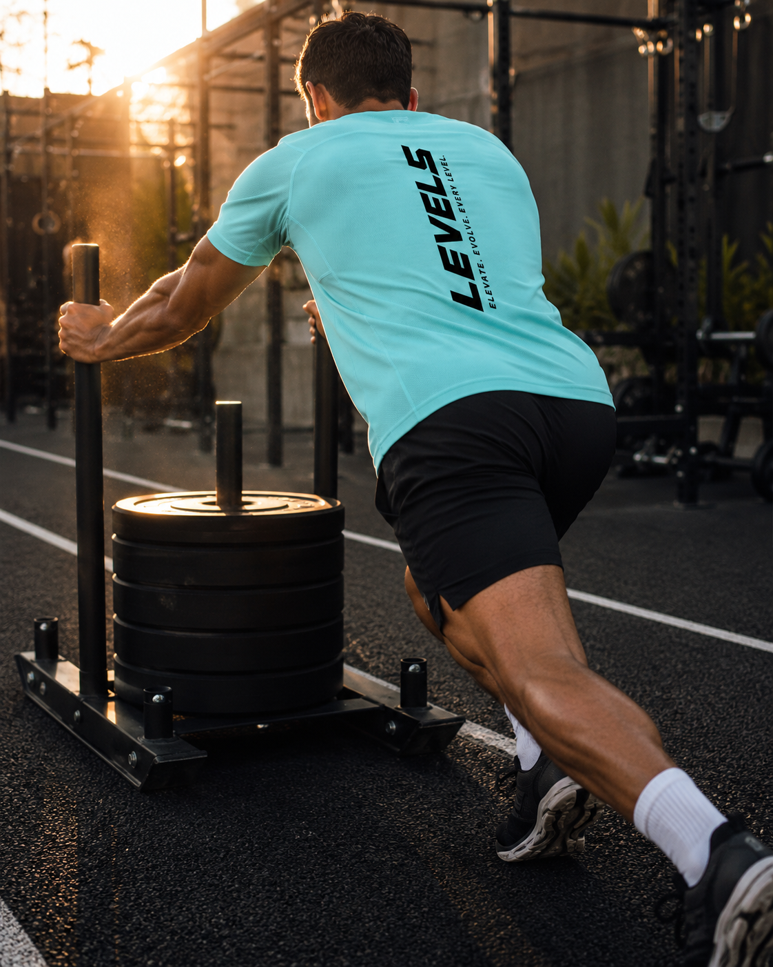 Core Regular Fit Performance T-Shirt - Red - White - Yellow - Lake blue