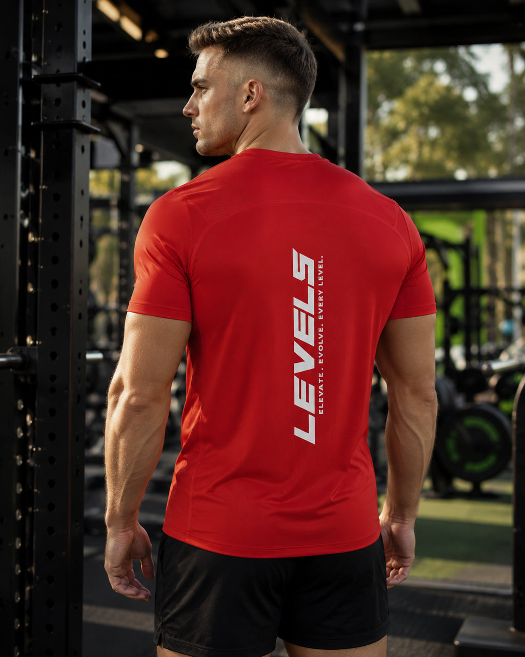 Core Regular Fit Performance T-Shirt - Red - Grey - Black - Navy Blue