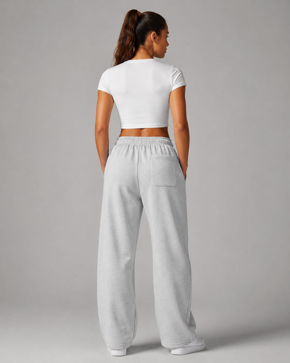 Women's Relaxed Fit Joggers Heather grey