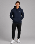 Men's Levels Signature Navy Blue Hoodie